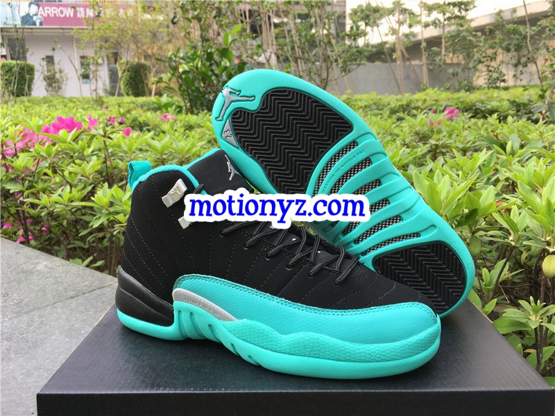 Authentic Air Jordan 12 Hyper Jade GS